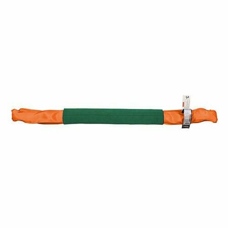 HSI Eye and Eye Round Slings, 24 ft L, Orange SP4000EE-24